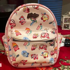 Kirby Nintendo Allover print mini Backpack